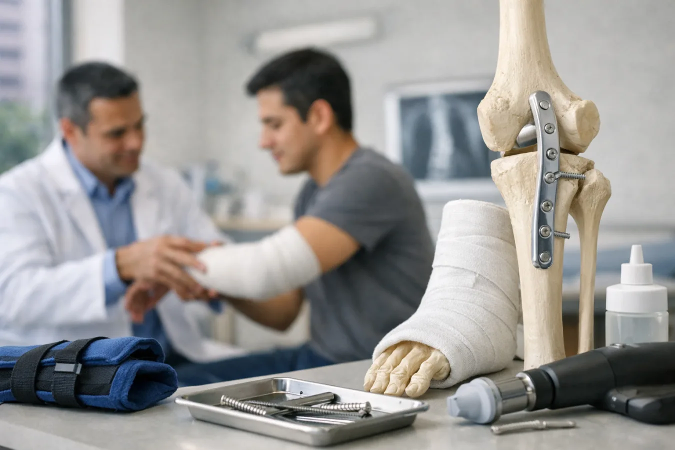 ¿Qué especialista trata las fracturas?
